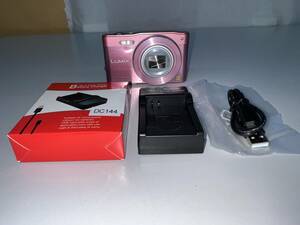 動作美品　Panasonic　LUMIX　DMC-SZ8　デジタルカメラ　デジカメ　ソフトケース付　送料５２０円