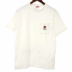 正規品 美品 ケンゾー KENZO 22SS NIGO Boke Flower 胸ポケット オーバーサイズ Tシャツ 半袖 ホワイト