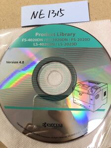 NE1315/中古品/KYOCERA Product Library FS-4020DN/FS-3920DN/FS-2020D LS-4020DN/LS-2020D Version 4.0