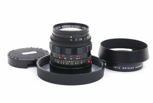 【大珍品】【美品】leica summilux 50mm F1.4 50mm f1.4　ブラックペイント#hk9316