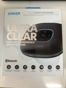 ANKER ポータブル Bluetooth 通話可 スピーカー ULTRA CLEAR PowerConf A3301 オンライン会議 