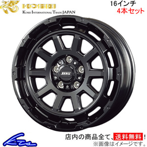 コーセイ ボトムガルシア ディグレ 4本セット ホイール RAV4 ACA20/ACA21W系/#CA20/#CA26系 BDE600G KOSEI BOTTOM GARCIA DEGRE アルミ