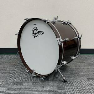 【Dr】 Gretsch 4249W ドラム バスドラム 20×14 70s 80s SQUARE スクエアバッチ ビンテージ 1744-1