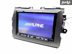 8インチナビ！保証付 ALPINE アルパイン VIE-X088VS HDD カーナビ 地図2010年 Bluetooth ACR50 エスティマ オーディオパネル IIM09053J92-0