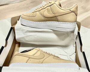 NIKE AIR FORCE1 27.5cm 新品未使用 箱有りスニーカー ベージュWMNSライン