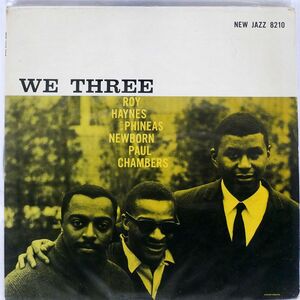 ROY HAYNES/WE THREE/NEW JAZZ NJLP8210 LP
