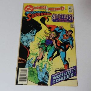 【洋雑誌】SUPERMAN AND AMETHYST JAN 1983 NO.63