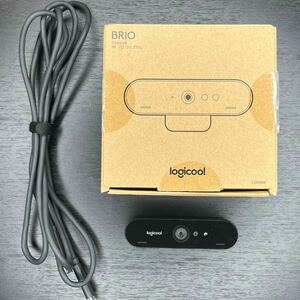 Logicool Webカメラ BRIO C1000eR 4K対応 60fpsウェブカメラ マイク内蔵 ロジクール