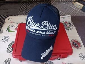 ● レア 希少【 BlueBlue 】 キャップ ブルーブルー トップウォーター メッシュキャップ ● No2