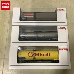 1円〜 メルクリン HOゲージ 4756 H0 Kesselwagen Shell DB 4754 Esso 石油タンク貨車 他