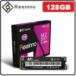 ★新品!!最安値★Reeinno SSD M.2 NVMe PCI-E 128GB 3D 高速 NAND TLC 内蔵型 Mace2000-960 デスクトップ ノートパソコン DE042
