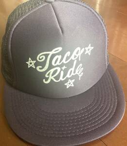 美品★Tacoride タコライド★万国共通★帽子 CAP キャップ★ネイビー★スケボー スケーター サーフ★ロンハーマン取扱★サイズフリー★