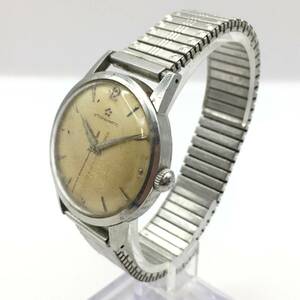 ○D241-37 ETERNAMATIC/エテルナマティック 3針 メンズ 手巻き 腕時計 稼働品