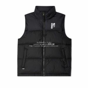 ■激レア■CDGコムデギャルソン×ザノースフェイス限定Nuptse Vest（ヌプシ ベスト）■L■新品タグ付未使用・国内直営店正規品■即発送可