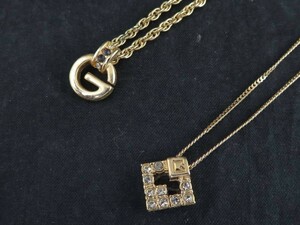 GIVENCHY ジバンシィ ネックレス　2点セット