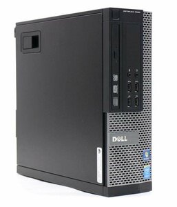 30日保証 Windows7 Pro 32BIT DELL Optiplex 7020 SFF Core i5 第4世代 4GB 新品SSD 256GB DVD 中古パソコン デスクトップ