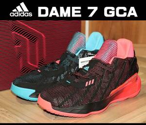 即決【未使用】 adidas ★ DAME 7 GCA (US11/29cm) ★ アディダス G57905 テイミアンリラート ダミアン 箱付き バッシュ