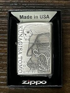 zippo 西尾維新 大辞典 NISIO ISIN 限定品 KUNAGISA TOMO 2017年製 N/K 両面デザイン デットストック ケース 保証書