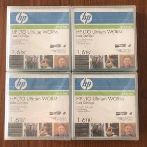 HP LTO Ultrium WORM 1.6TB 4個セット