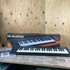 [3-324] M-AUDIO KEYSTATION 49 USB MIDI キーボード 49鍵盤 元箱/説明書あり