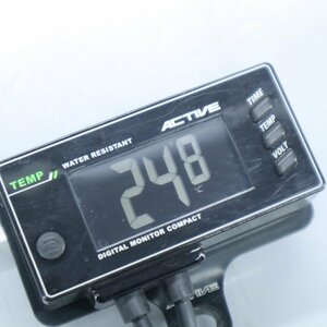 汎用 ACTIVE アクティブ デジタル水温計 デジタルメーター　240307BD0115