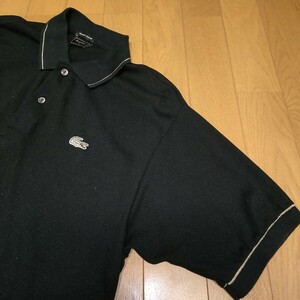 日本製 ラコステLACOSTE 限定モデルポロシャツ PH023P 金ワニロゴ ゴールドラメ