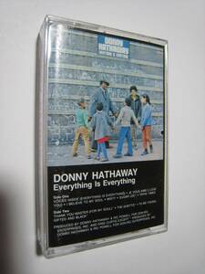 【カセットテープ】 DONNY HATHAWAY / EVERYTHING IS EVERYTHING US版 ダニー・ハサウェイ 新しきソウルの光と道