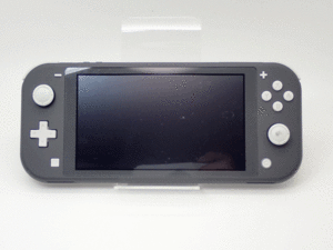 1円～NINTENDO switch lite ニンテンドースイッチライト 任天堂 HDH-001 グレー 本体のみ ※液晶不良（動作は致しますが画面半面不良）