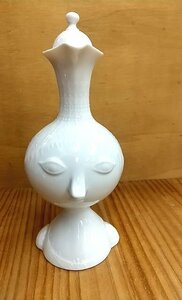 レア☆ローゼンタール/Rosenthal☆ビョルン・ヴィンブラッド ボトル 花瓶 フラワーベース 調味料入れ 水差し ポット 白磁 ロマンスホワイト