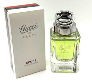 ★グッチ香水・GUCCI BY GUCCI SPORT POUR HOMME 1.6FL.OZ.★50ml・★未使用/開封展示/地下冷暗倉庫保管品/極美品/廃盤/入手困難品