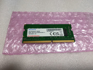 ●PC ノートパソコン用メモリ ADATA製 DDR4-3200 260pin SO-DIMM 8GB 動作確認済●
