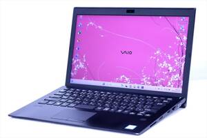 【1円～】Windows11 Office2021搭載！薄型軽量1.07kg！13.3型FHD液晶快速PC！VAIO ProPG VJPG1113BL2B i5-8250U RAM8G SSD256G ACアダプタ