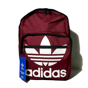 【並行輸入品】adidas バックパック Originals Trefoil Pocket Back Pack トレフォイル バーガンディ アディダスオリジナルス 赤紫