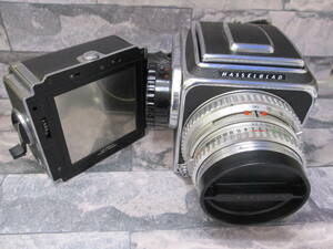 m1560 Hasselblad ハッセルブラッド 500C/M 中判カメラ レンズ Planar 1:2.8 f=80ｍｍ 動作未確認 ジャンク品? ゆうパック60サイズ