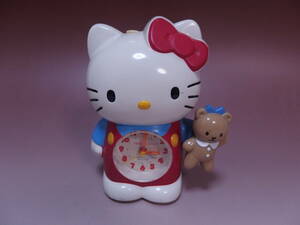 SANRIO　サンリオ 　1992　ハローキティ　目覚まし時計　4RE-503　　動作品