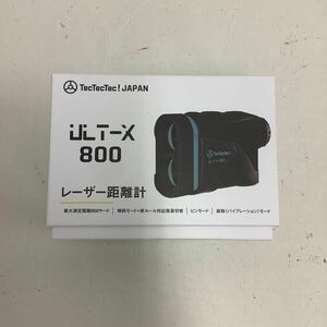 58 【傷あり】TecTecTec！JAPAN ULTー800 レーザー距離計 最大測定距離800ヤード （60）