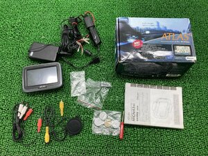 ユピテル製 ナビ 社外 中古 バイク 部品 アトラス ATLAS MCN43si 機能的問題なし バイク専用設計