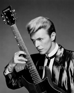 デヴィッド・ボウイ David Bowie モノクロ アートフォト 大きなサイズ1枚　他、2Lサイズ付き