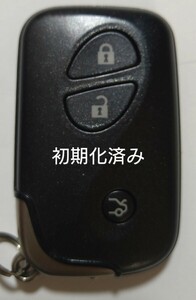 初期化済トヨタ レクサス純正スマートキー3ボタン基盤番号271451−5360新品電池サービス②