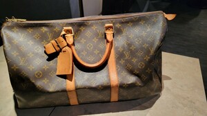 バッグ ボストンバッグ LOUIS VUITTON ルイヴィトン ブラウン系 モノグラムライン キーポル ユニセックス