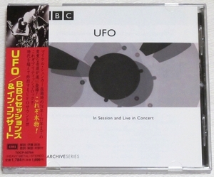 ☆ UFO BBC セッションズ & イン・コンサート The Archive Series In Session And Live In Concert 初回盤 日本盤 帯付き 新品同様 ☆