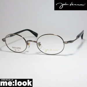 John Lennon　ジョンレノン 日本製 made in Japan クラシック 眼鏡 メガネ フレーム JL1119-1-46 度付可 ヘアライングレイ