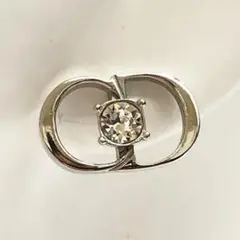 DIOR CD ICON ピアス シルバー925 クリスタル 片耳