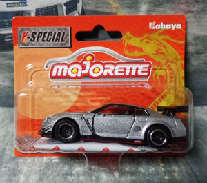 マジョレット ミニカーB ニッサン GT-R ニスモ GT3　シルバー　MAJORETTE K-SPECIAL NISSAN GT-R NISMO GT3　　///000