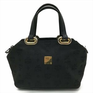 ▼▼ MCM エムシーエム レディースバッグ ナイロンバッグ ブラック やや傷や汚れあり