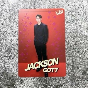 got7 ジャクソン 香港公式Yesカード 夜光カード 56