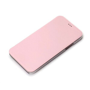 【在庫処分】 PGA iPhoneX iPhoneXs (5.8インチ) ケース カバー フリップハードケース（ピンク）手帳型 PG-17XFP44PK