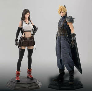 FFVII REMAKE ティファ&クラウド 1/3スケール 高さ60cm 完成塗装済みガレージキットフィギュア 2体セット 即決 送料無料 FanArt Studio 