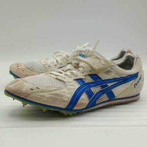 【中古】アシックス タイガーパウ DSPURTII オールウェザー 陸上スパイク シューズ 25.5cm TTP723 ユニセックス asics