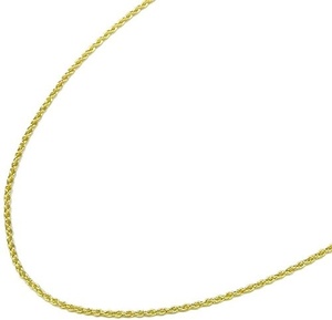 チェーンネックレス ロープデザイン50センチセミロング・GOLDorSILVER 選択【ギフトラッピング済み】/送料無料